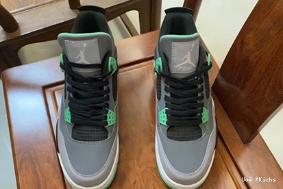 Green BestValue 505 Jordan Glow 4  308497-033 Retro 0705
